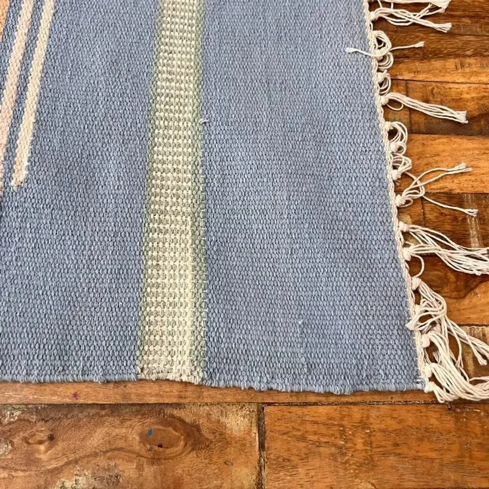 Vintage Handwoven Area Rug 48 x 28